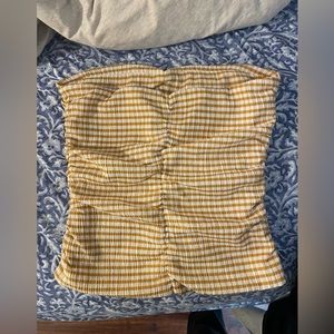 Reformation Gingham top size medium